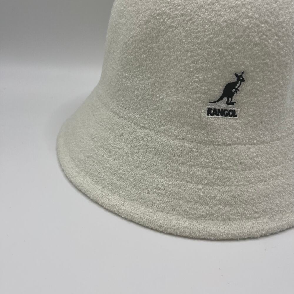 2Pcs Kangol Dome Bucket Hat, Unisex Hyuna Style Cap, Black White - Picture 8 of 11